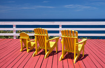 Redwood Decking in Glendora