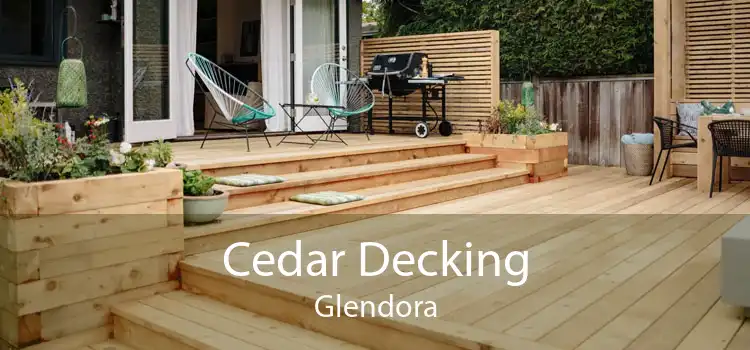 Cedar Decking Glendora