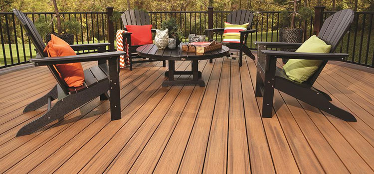 Black TREX Decking in Glendora, CA