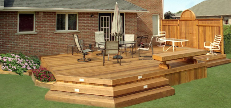 Cedar Composite Decking in Glendora, CA