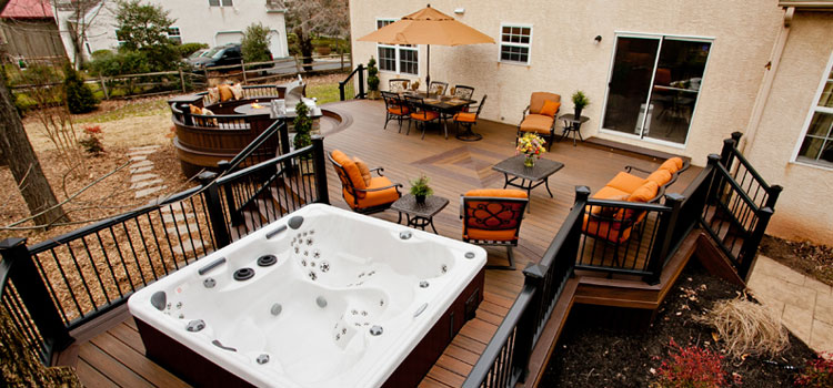 Creative Custom Decks Design in Glendora, CA