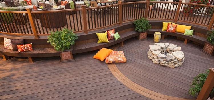 Gray TREX Decking in Glendora, CA