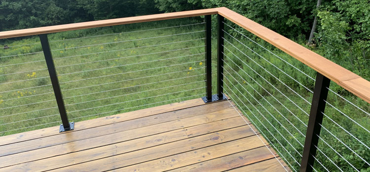 Installing Deck Cable Railing in Glendora, CA